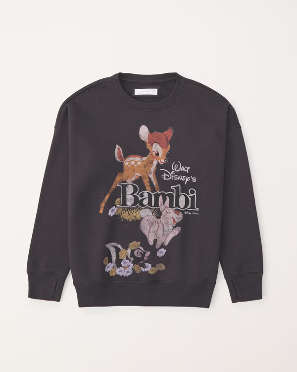 legging-friendly grateful dead graphic crew sweatshirt | Abercrombie & Fitch (US)