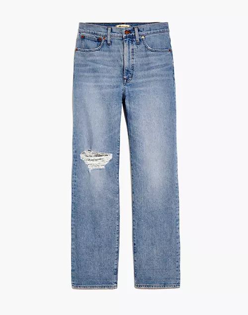The Plus Perfect Vintage Straight Jean in Reinhart Wash | Madewell