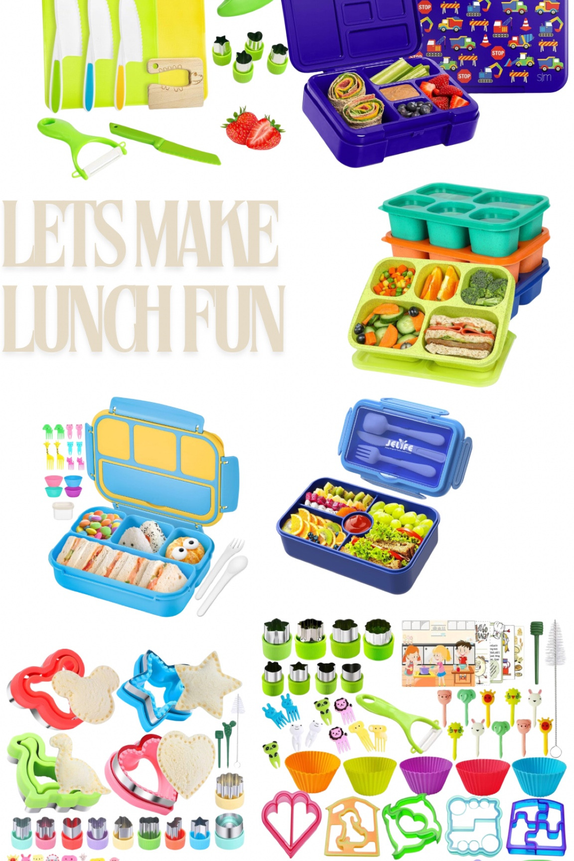Schools are starting back, let’s make lunch fun!! 
#ltkkids