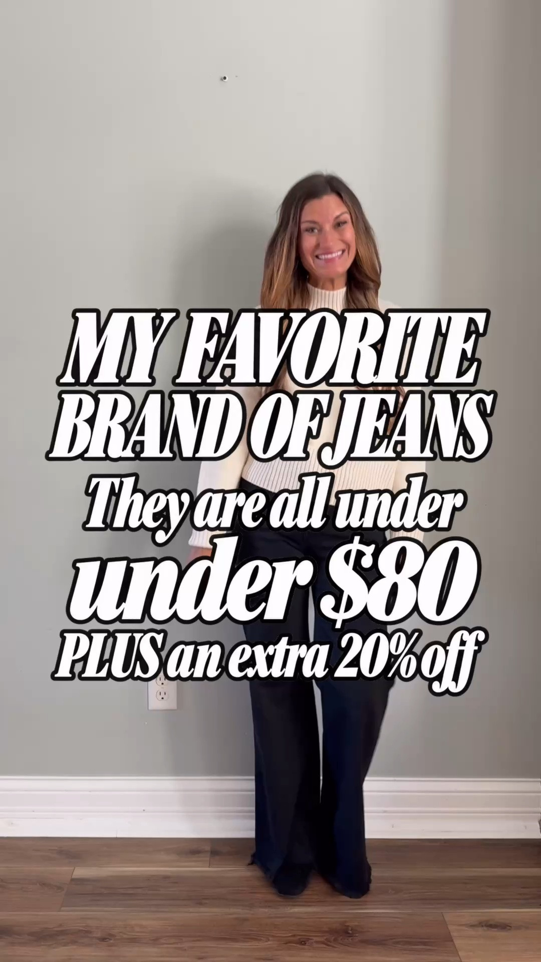 My favorite brand of jeans now an extra 20% off with code FF20 - I size down one size to 26