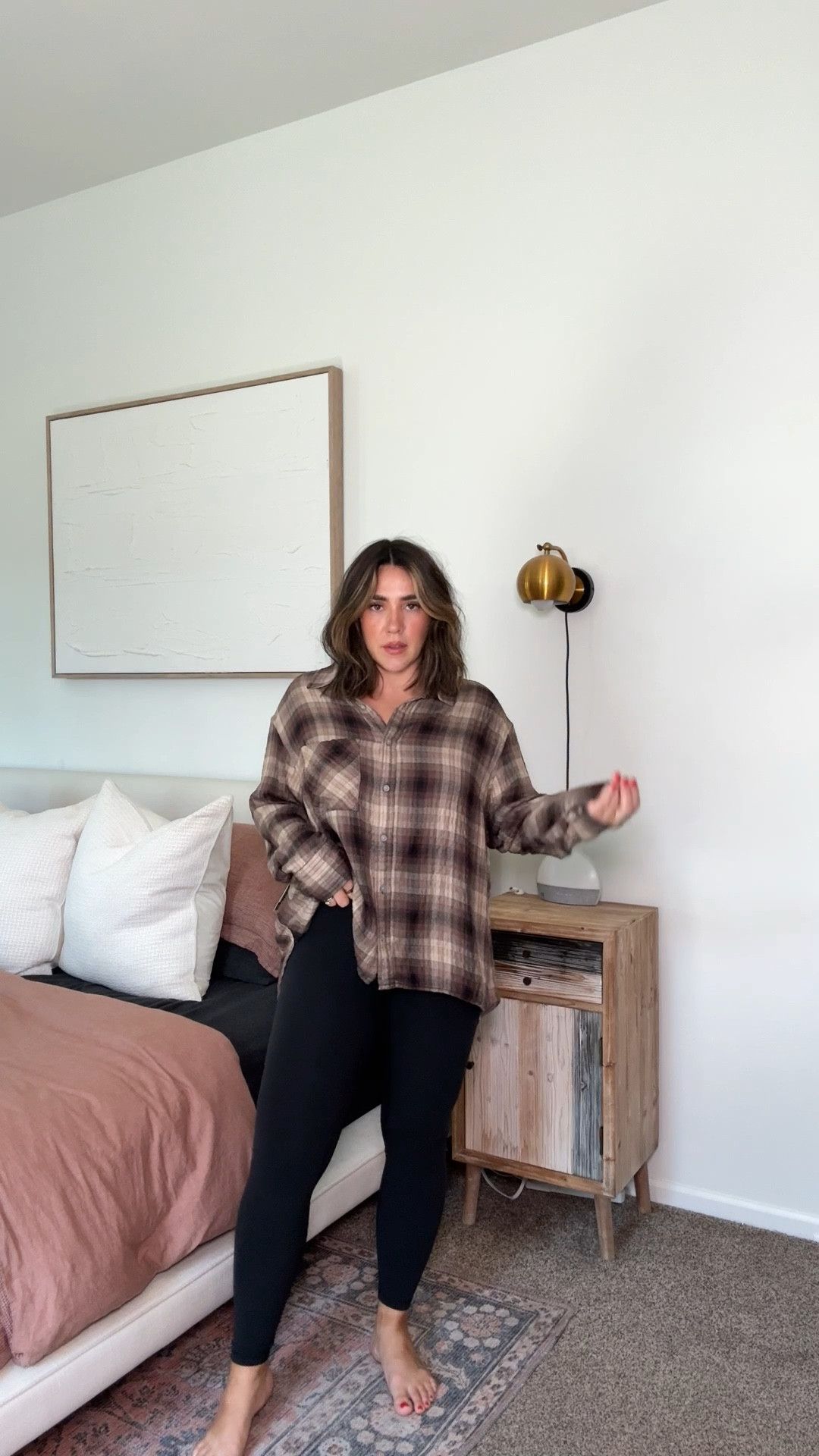 The softest most lightweight flannel shirt for fall. It lays so nice. I did a size 1X! 

#LTKSeasonal #LTKMidsize #LTKFallSale