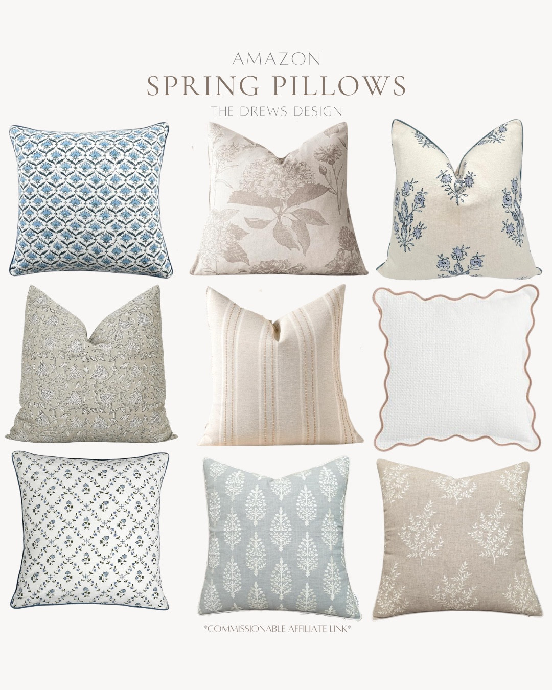 Amazon spring pillows that I’m loving!

Home decor, coastal home, home accents, looks for lesss include

#LTKHome #LTKvlog #LTKSeasonal