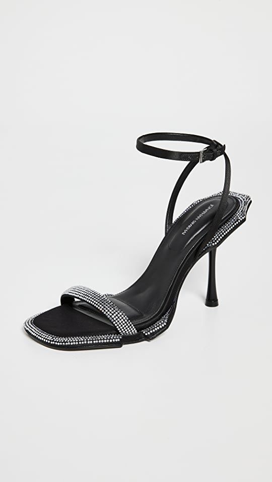 Icon Crystal Sculpted Heeled Sandals | Shopbop