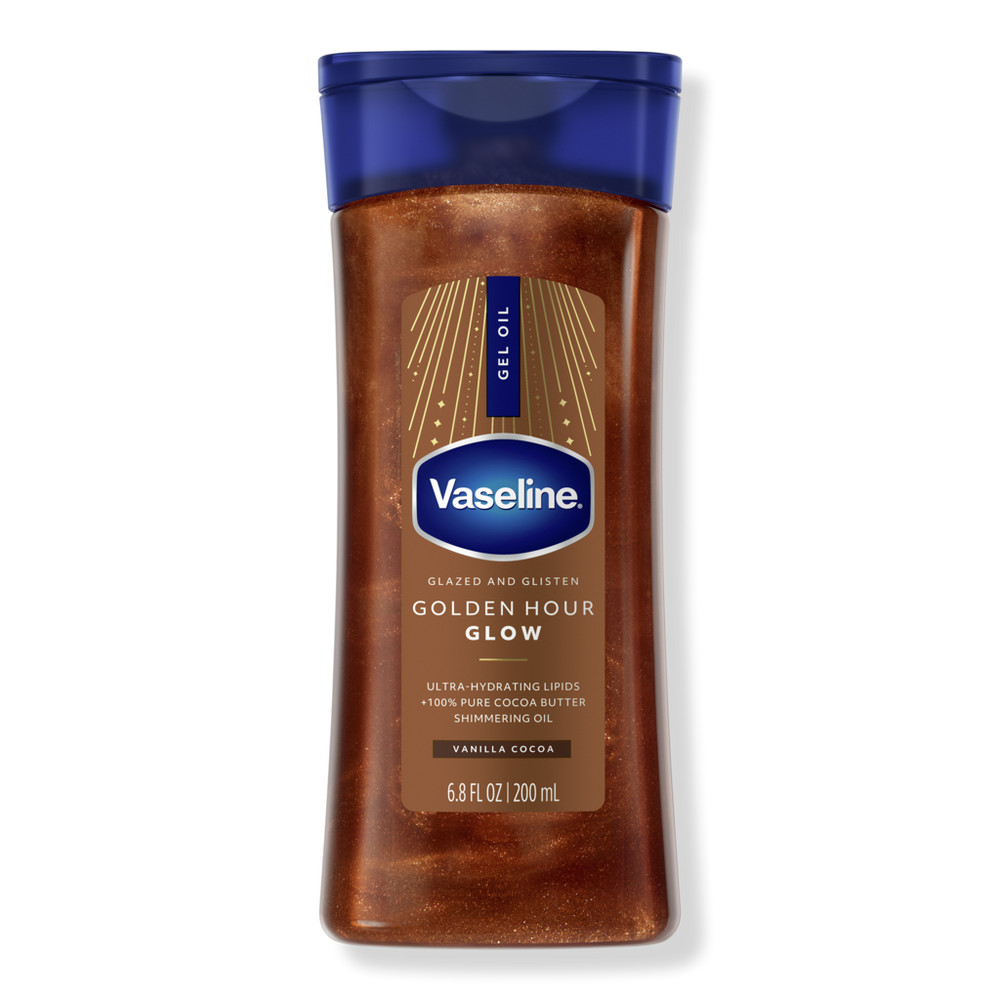 Vaseline Glazed and Glisten Body Gel Oil - Golden Hour | Ulta