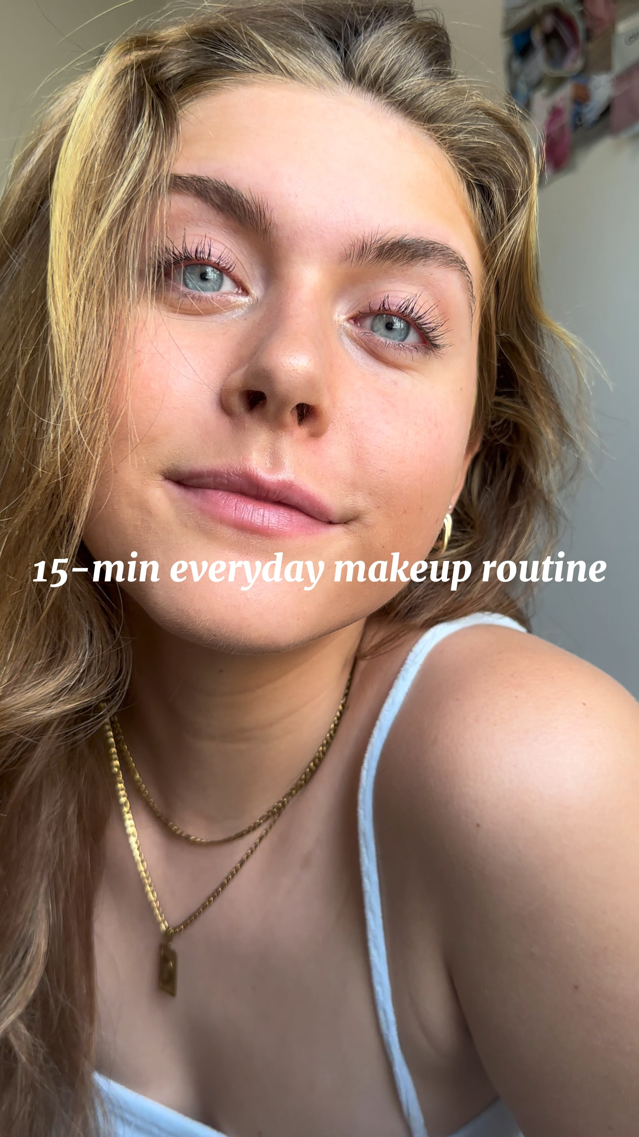 easy, everyday 15-min makeup routine for college students using affordable + high-quality products:) click below to shop! follow me @deanafidler for more affordable college girl trendy finds/accessories/products🤍

#LTKbeauty #LTKVideo