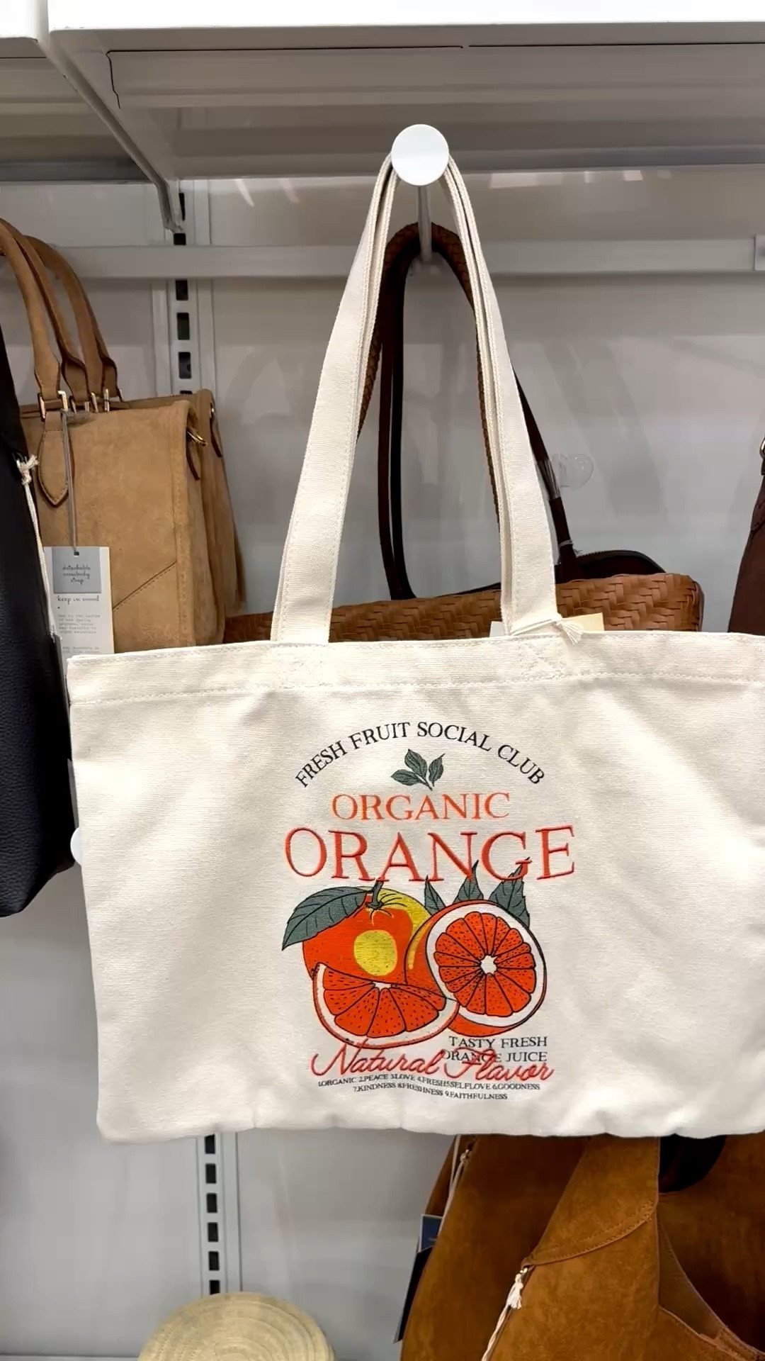 This is such a cute tote whether you use it for a purse, groceries, or travel. This one features oranges which are printed as well as embroidered. 🍊

And if you’re a mosaic artist or creative who likes to take your art with you this would be a fun tote to carry your substrates, materials, adhesive, and tools. For mosaic tips, tutorials + inspiration please visit my YouTube channel: YouTube.com/julieweilbacher, and follow @julieweilbacher on Instagram.

#totebag #magazinetote #travelbag #canvastote #farmersmarketbag #target #mosaic #orangesdesign #citrusdesign #pursetote

#LTKootd #LTKSeasonal