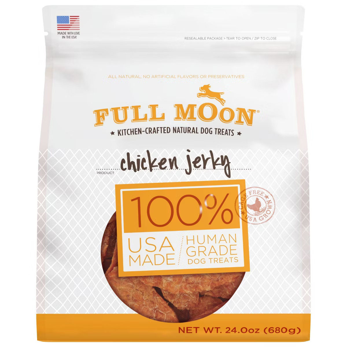 Full Moon Chicken Jerky Dog Treats | Target