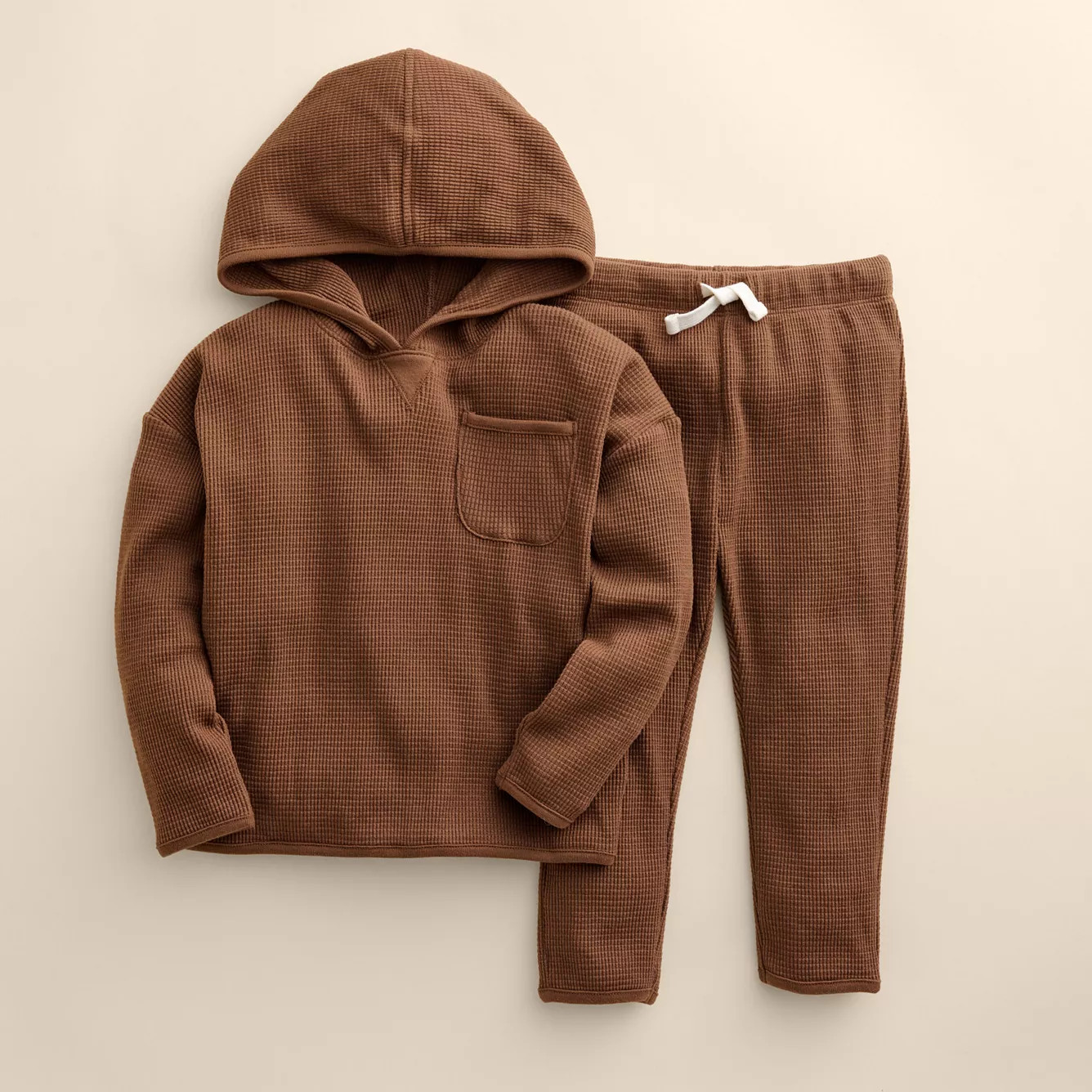 Kids 4-12 Little Co. by Lauren Conrad Waffle Hoodie & Pants Set | Kohl's