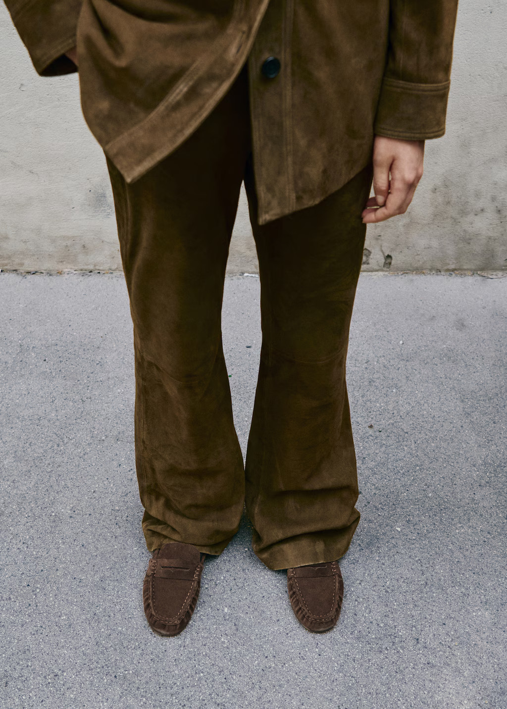 Suede penny loafers - Women | MANGO USA | Mango (US/MX/AU)