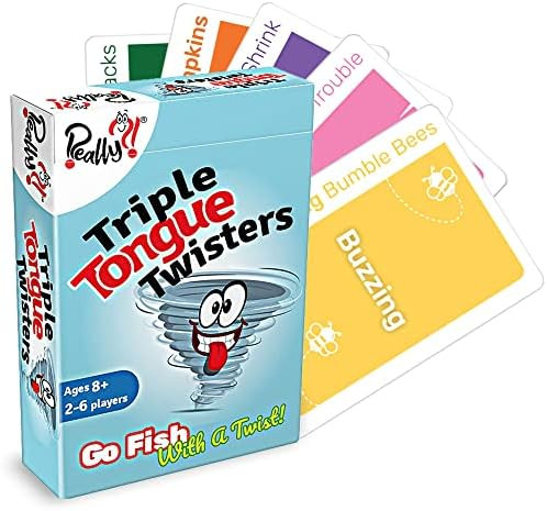 Really?! Triple Tongue Twisters, Hilarious Family Educational Card Games for Kids 8-12 Teens and ... | Amazon (US)