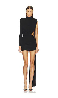 Michael Costello x REVOLVE Amaro Mini Dress in Black from Revolve.com | Revolve Clothing (Global)