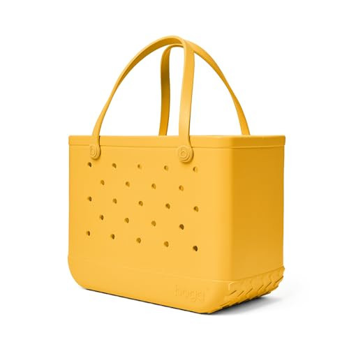 BOGG BAG Original Large Tote – 19” x 14” x 9” – Durable, Washable, Tip-proof – Beach, Pool, Boat, Work, Sports (Yellow-there) | Amazon (US)