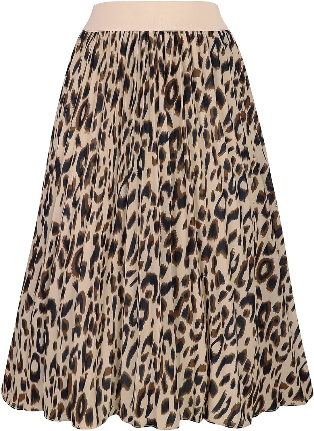 Century Star Womens Maxi Skirt High Wasited Midi Length Skirts Flowy Long Flare Dress Pleated A-L... | Amazon (US)