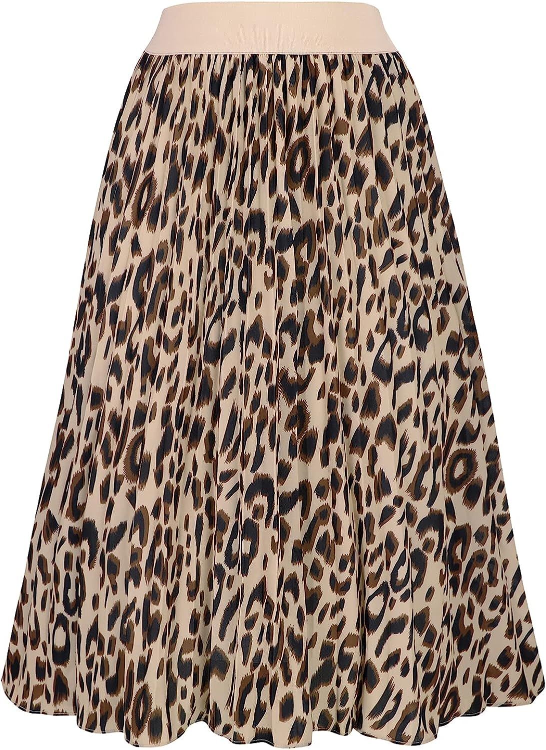 Century Star Womens Maxi Skirt High Wasited Midi Length Skirts Flowy Long Flare Dress Pleated A-L... | Amazon (US)