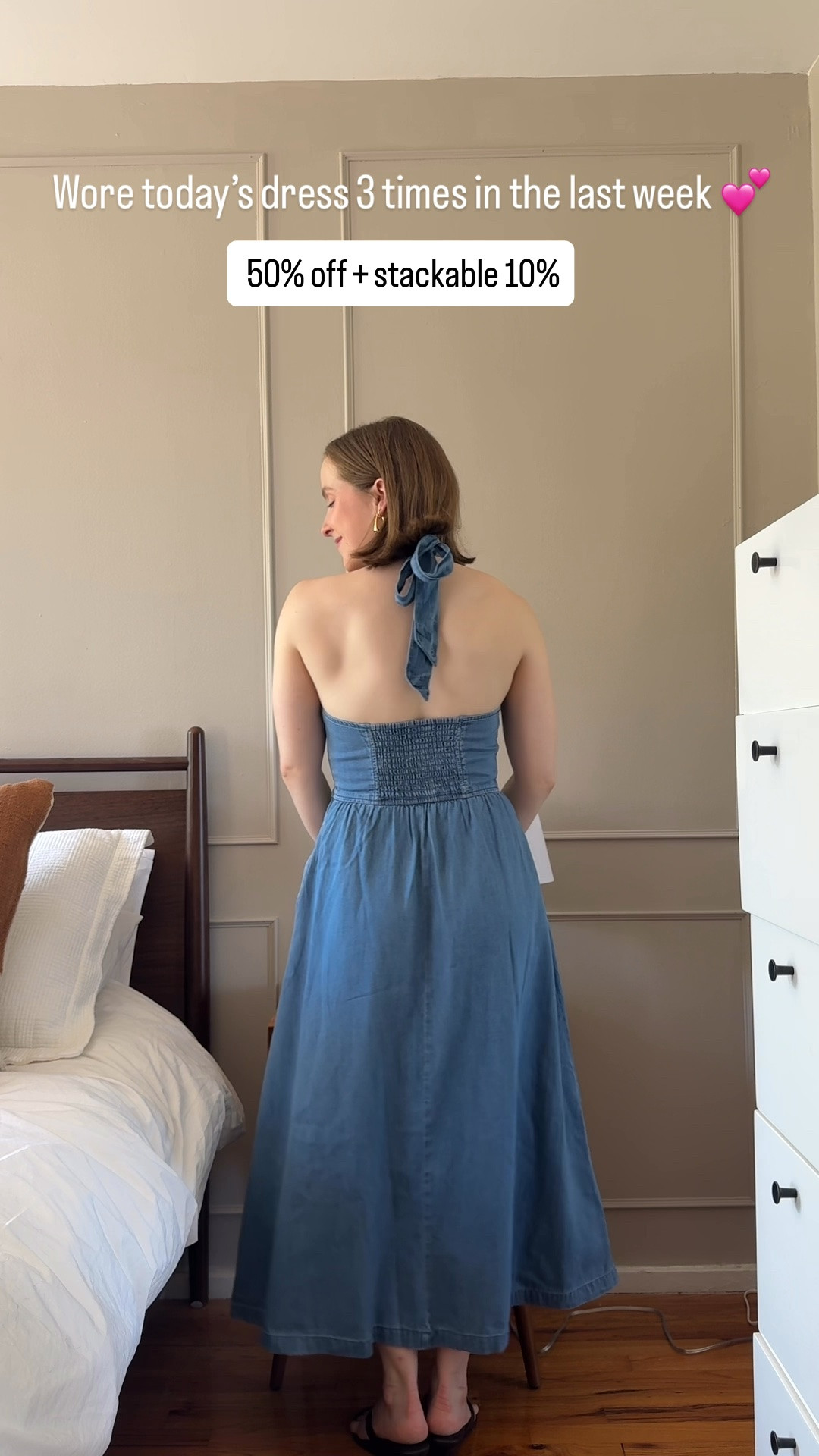 The most sunning flattering dress for summer finally restocked! 100% cotton and 50% off + 10% off w/ code TREAT wearing xs petite (I’m 5ft 2)

#LTKootd #LTKPetite #LTKSaleAlert