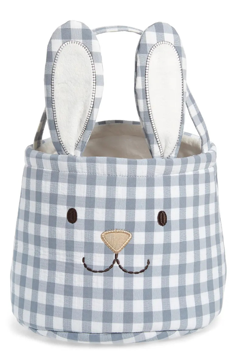 Gingham Bunny Easter Basket | Nordstrom