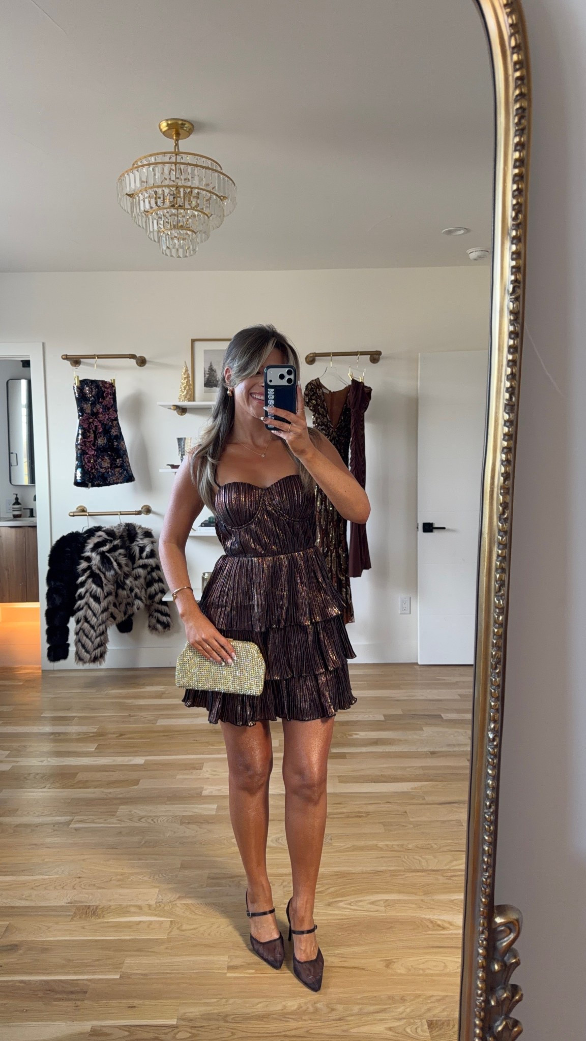 Brown strapless metallic tiered cocktail holiday event dress

Vici code: emerson35
Electric picks code: emerson20

Wearing and xs

Wedding guest
Holiday party
Metallic
Pierced
Cocktail
Special occasion

#LTKHoliday #LTKParties #LTKFindsUnder100