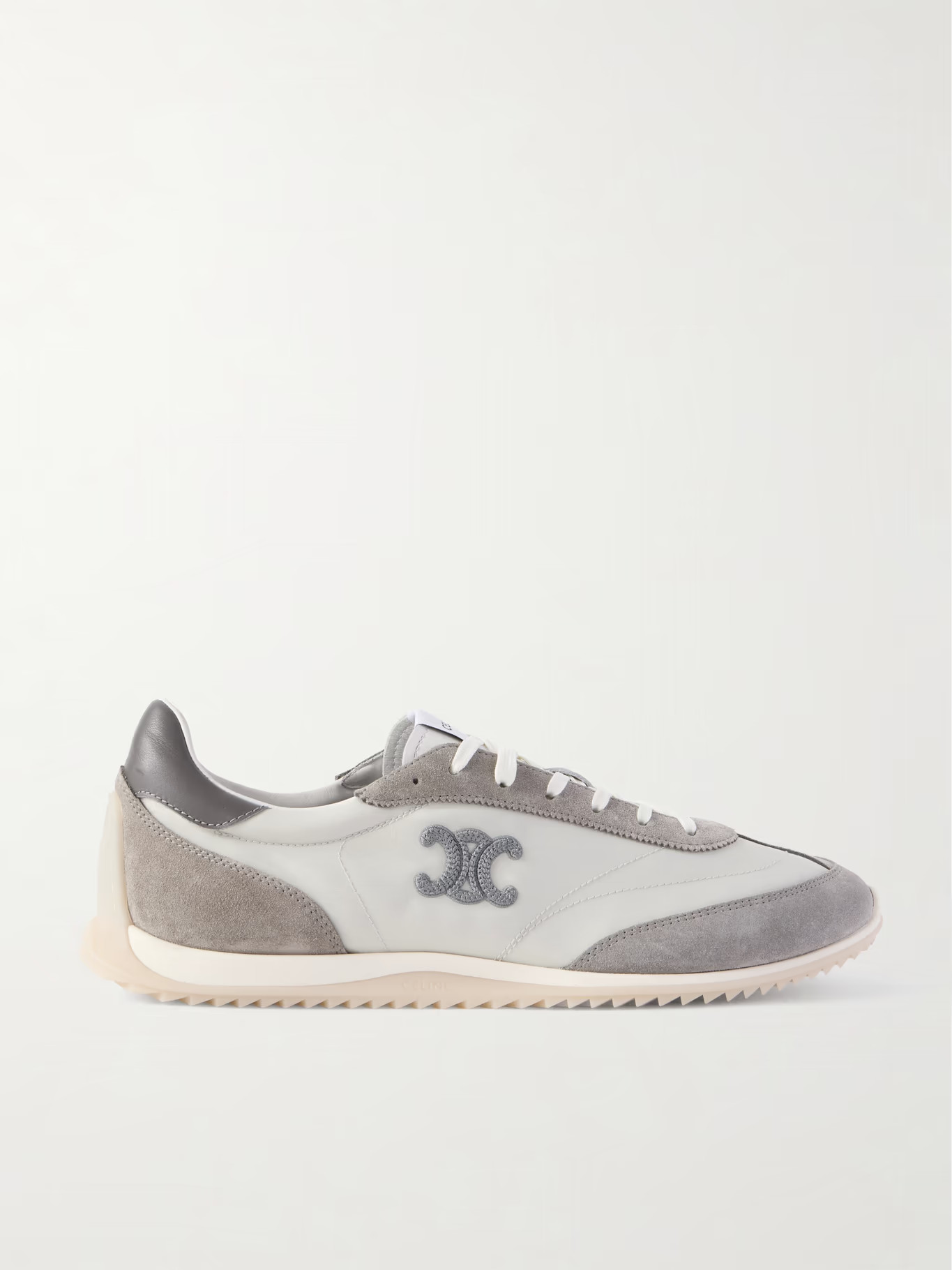 Racer Logo-Embroidered Suede, Leather and Shell Sneakers | Mr Porter (EMEA)