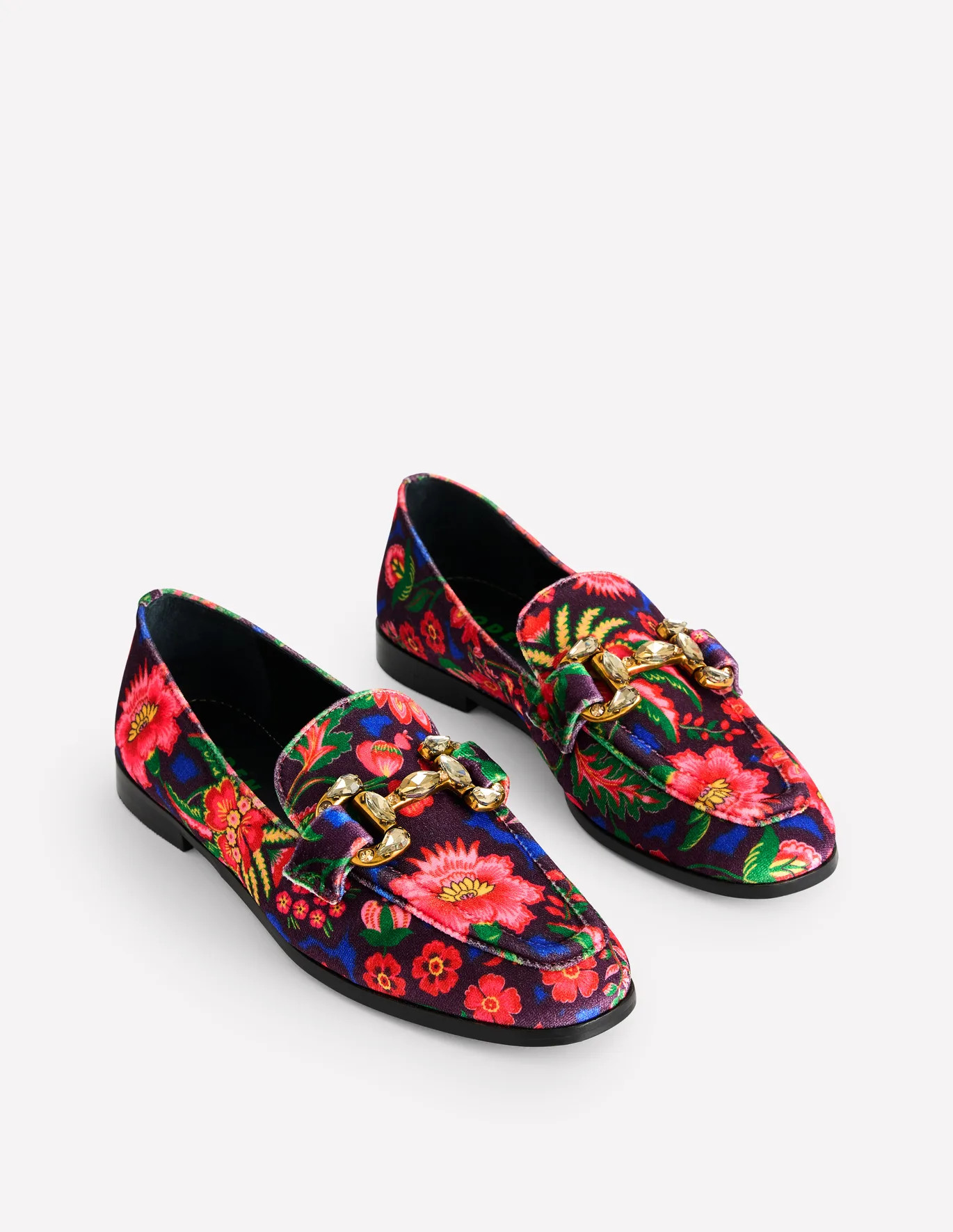 Iris Jewelled Snaffle Loafers | Boden (US)