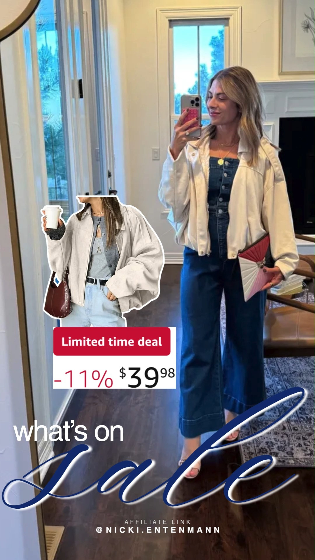 Stay effortlessly chic with Women's Faux Suede Bomber Jacket Zipper Pilot Coat Casual Lapel Oversized Long Sleeves crafted for modern flair. Perfect for layering, it blends comfort, style, and confidence seamlessly. #fauxsuedejacket #bombercoat #pilotstyle #womensfashion #fallstyle #outerweartrend #styleessentials #ootdfashion #amazonfinds #shoppingdeal 🧥🍂✨ 

 #LTKdayinmylife #LTKootd #LTKSaleAlert