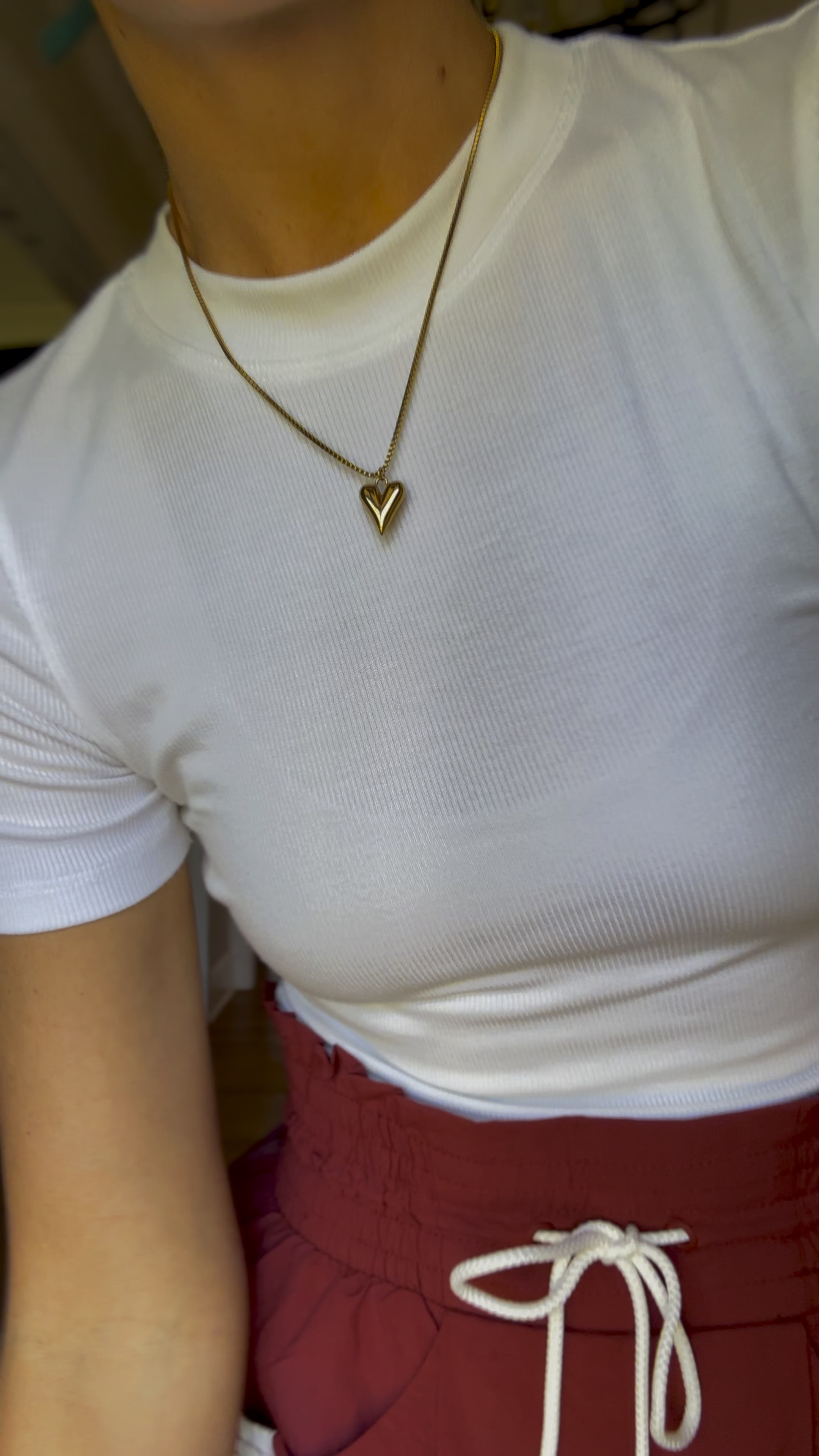 Sneakers are Zara! Necklace from Slide Jewlery