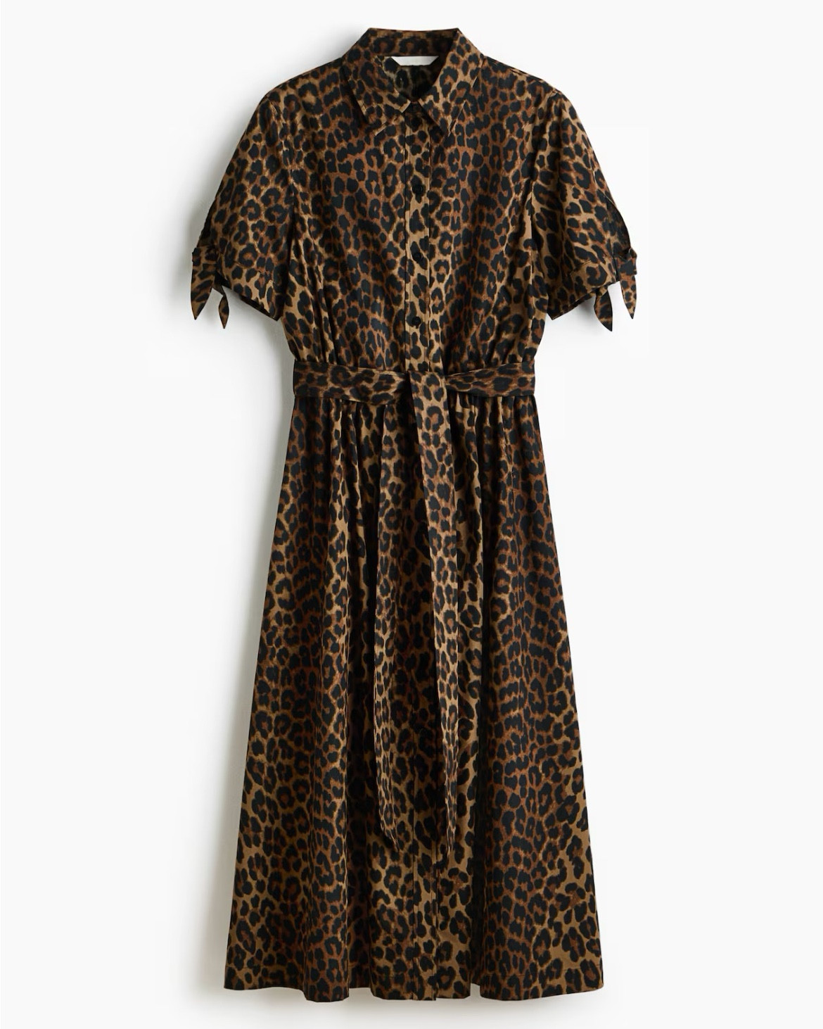 Leopard print midi shirt dress 

#LTKSeasonal