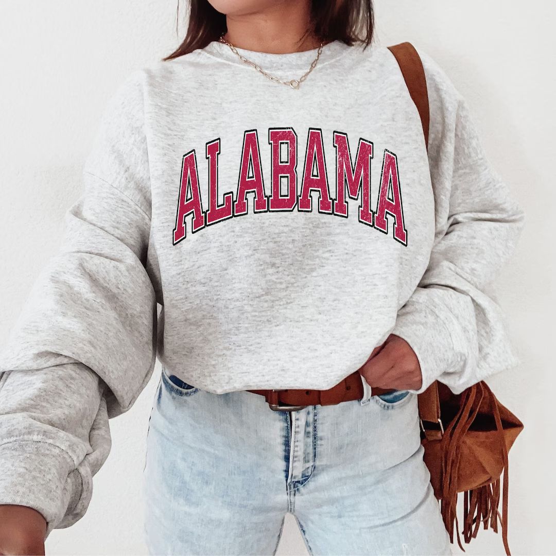Comfort Colors, Alabama Football Shirt, Alabama Shirt, Alabama Sweatshirt, Bama Football Sweatshi... | Etsy (US)
