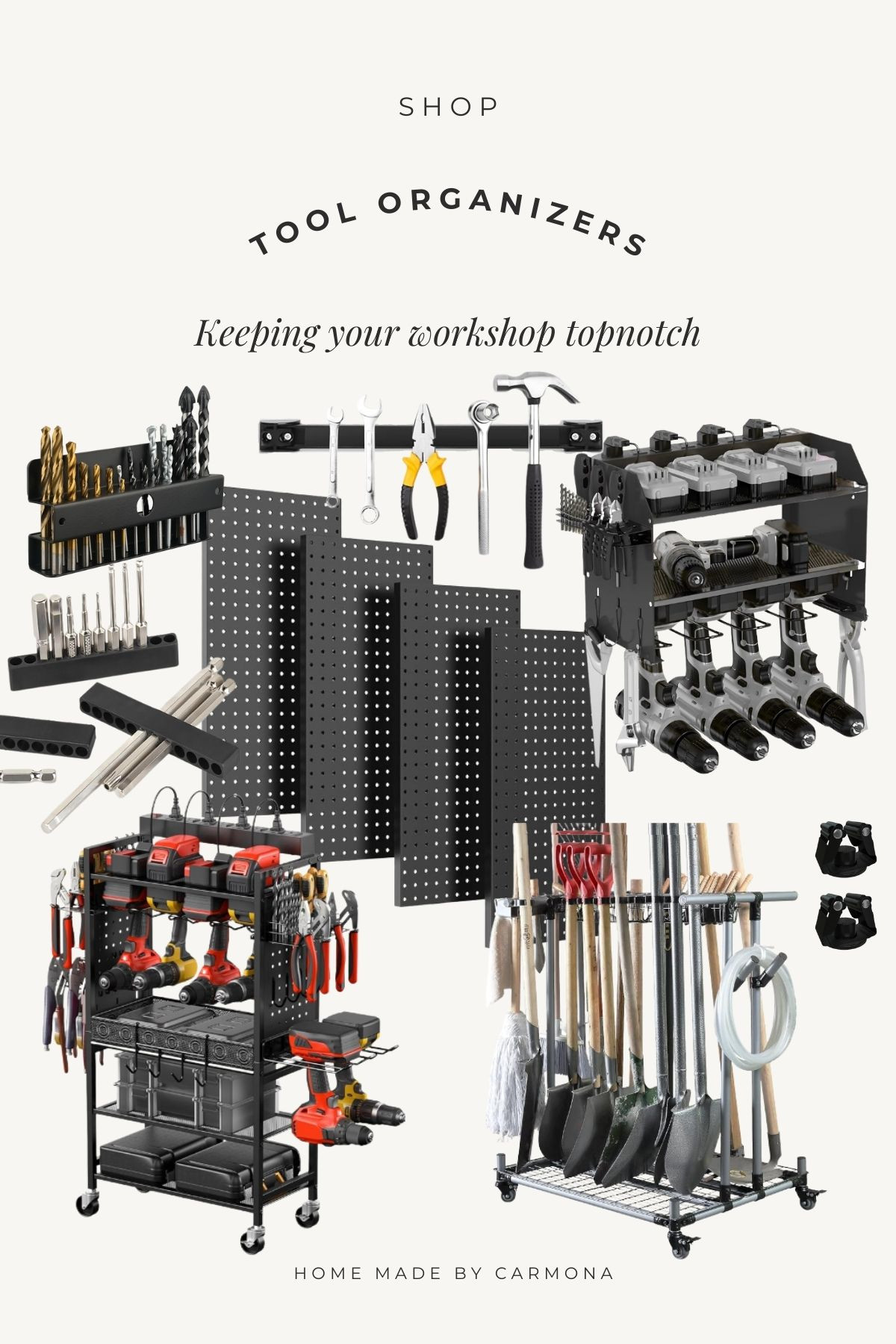 Tool Organizing Ideas | Keep your workshop organized with clever tool storage solutions 

 #LTKHome