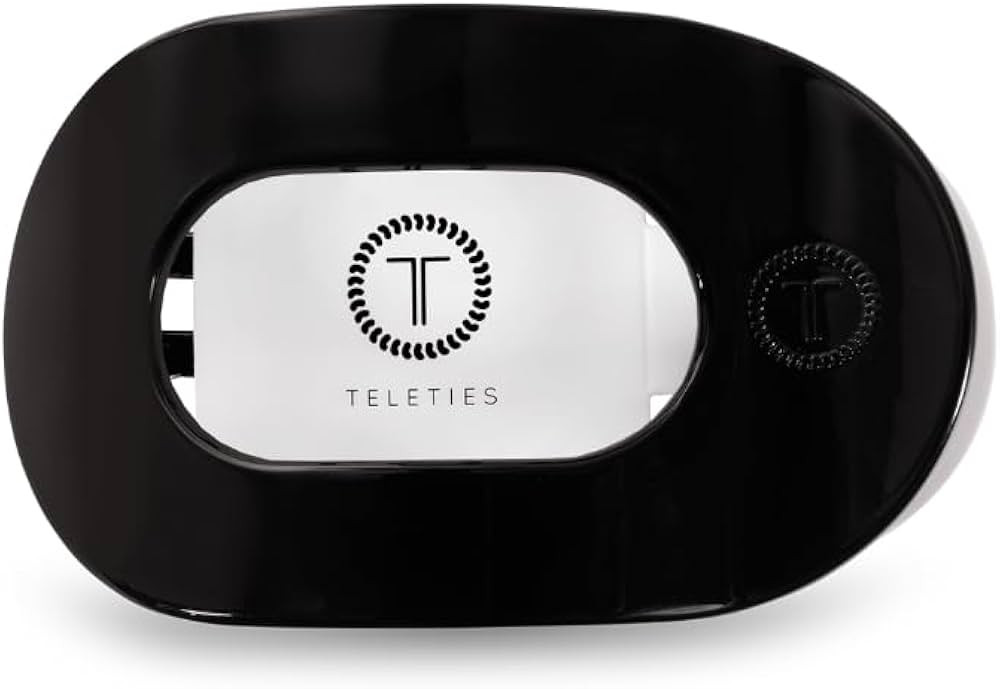 TELETIES - Medium Flat Round Clip - Strong Grip, Bendable Teeth, Comfortable Curved Design - For ... | Amazon (US)