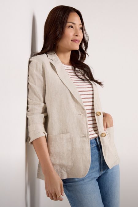 Linen Jacket

#LTKtravel #LTKworkwear #LTKstyletip