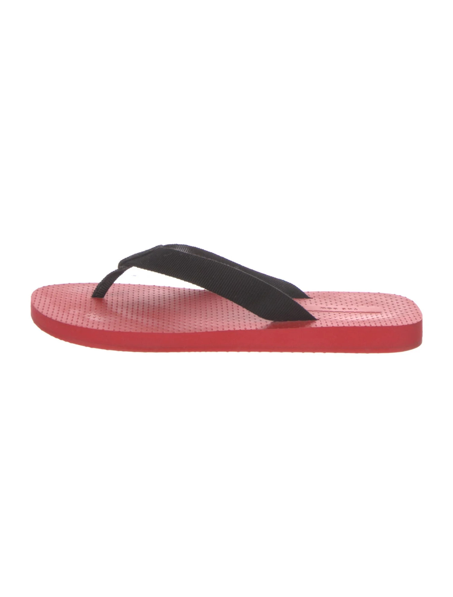 The Row Dune Flip Flops - Black Sandals, Shoes - THR205883 | The RealReal | The RealReal