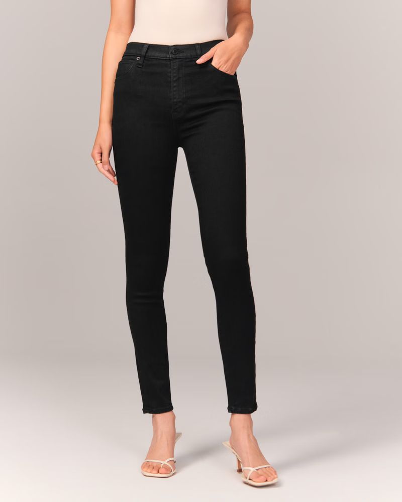 Women's High Rise Super Skinny Jeans | Women's Clearance | Abercrombie.com | Abercrombie & Fitch (US)