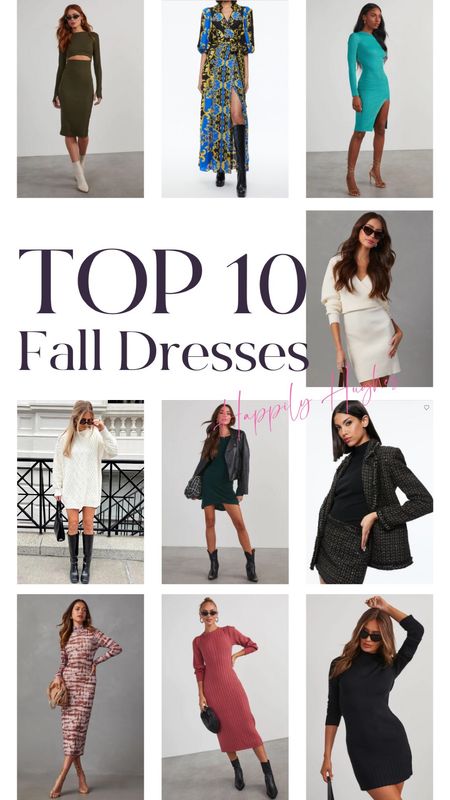 Top 10 fall and winter dresses #sweaterdresses

#LTKstyletip #LTKSeasonal