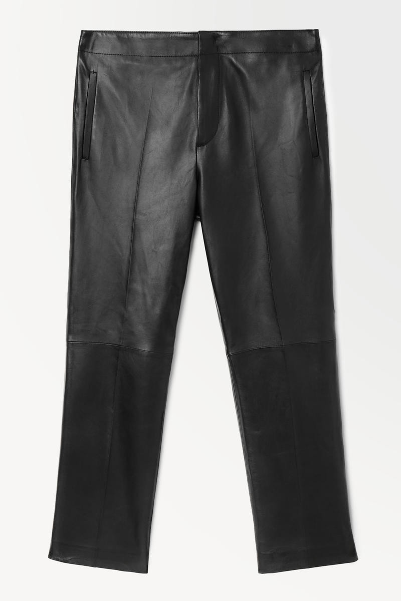 The Tailored Leather Trousers | COS UK
