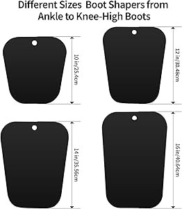 Boot Shapers, Boot Shaper Inserts for Women and Men to Keep Shape, Black Tall Boot Shapers Insert... | Amazon (US)