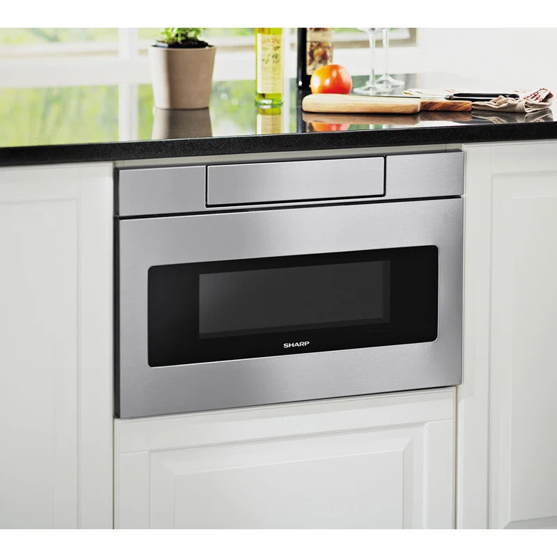 Sharp 1.2 Cubic Feet 950 Watt Microwave Drawer with Sensor Cooking | Wayfair North America