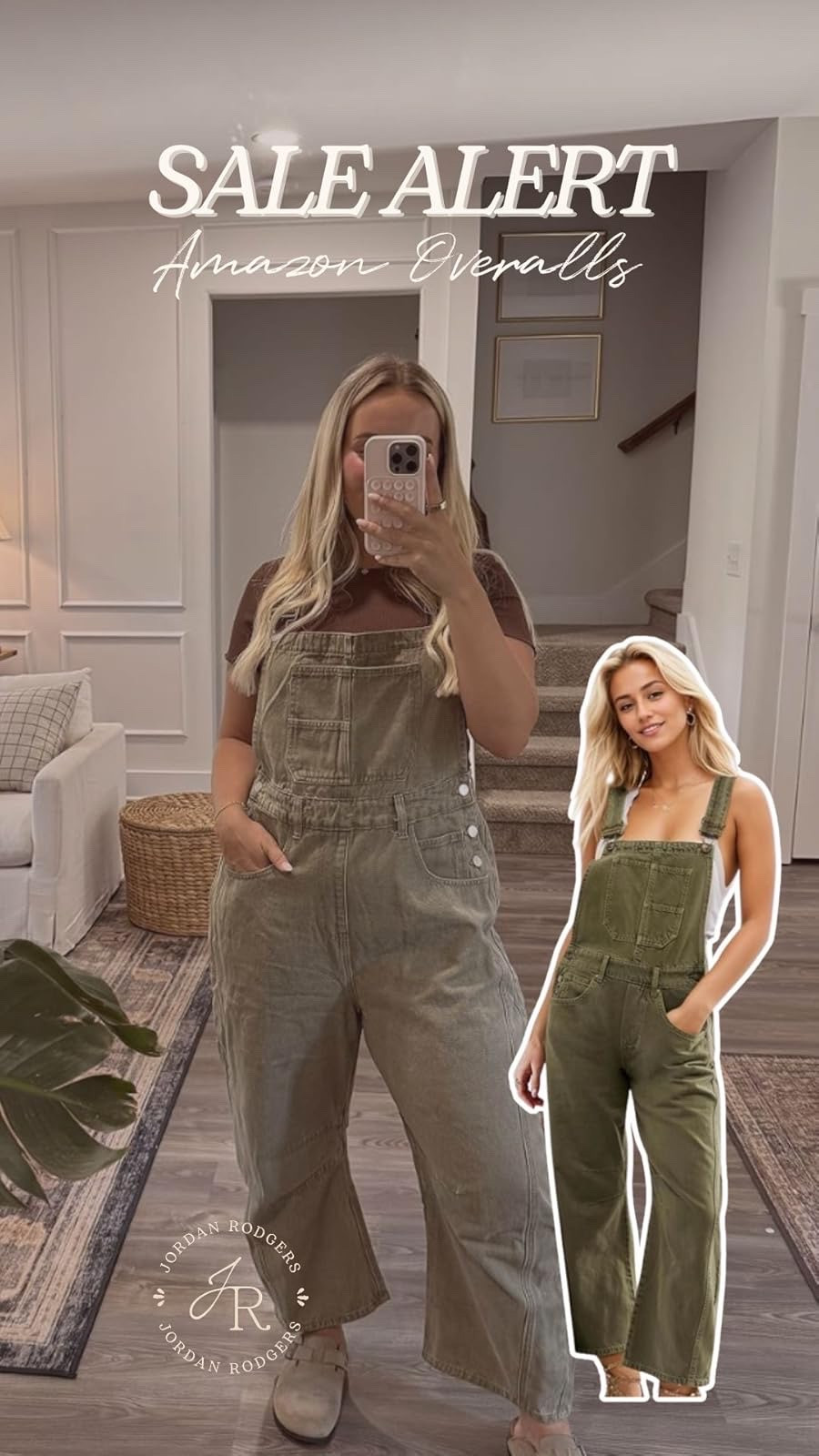 Sale alert! Spring overalls outfit 