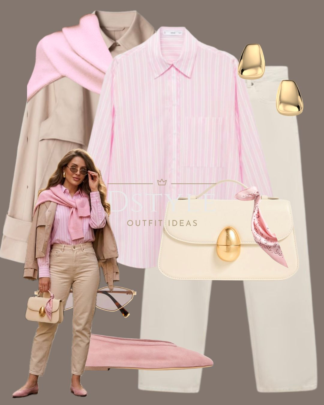 Spring’s Favorite Palette: Pink + Beige 🎀 This striped button-down paired with light beige jeans and a layered sweater is the perfect transitional look for spring.
#LTKSpring #QuietLuxury #SpringOutfits #OldMoneyStyle  

 

#LTKootd #LTKWorkwear