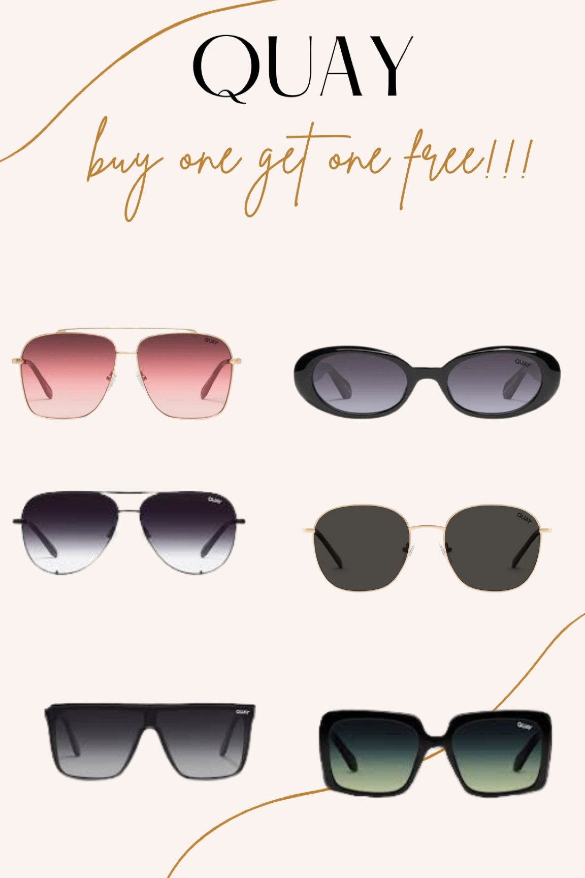 Quay BOGO sale!!