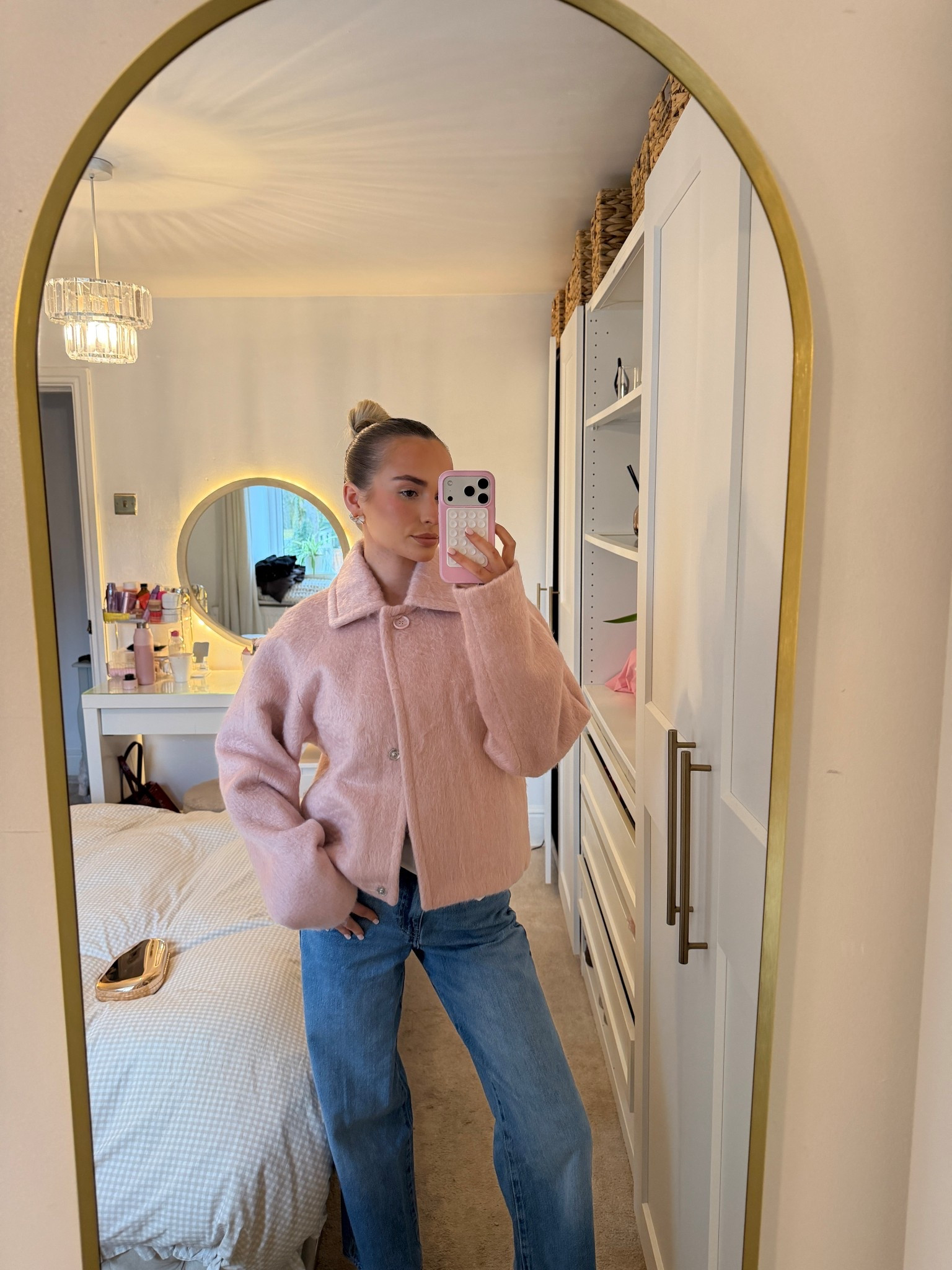 Loveee my new jacket🌸🩷