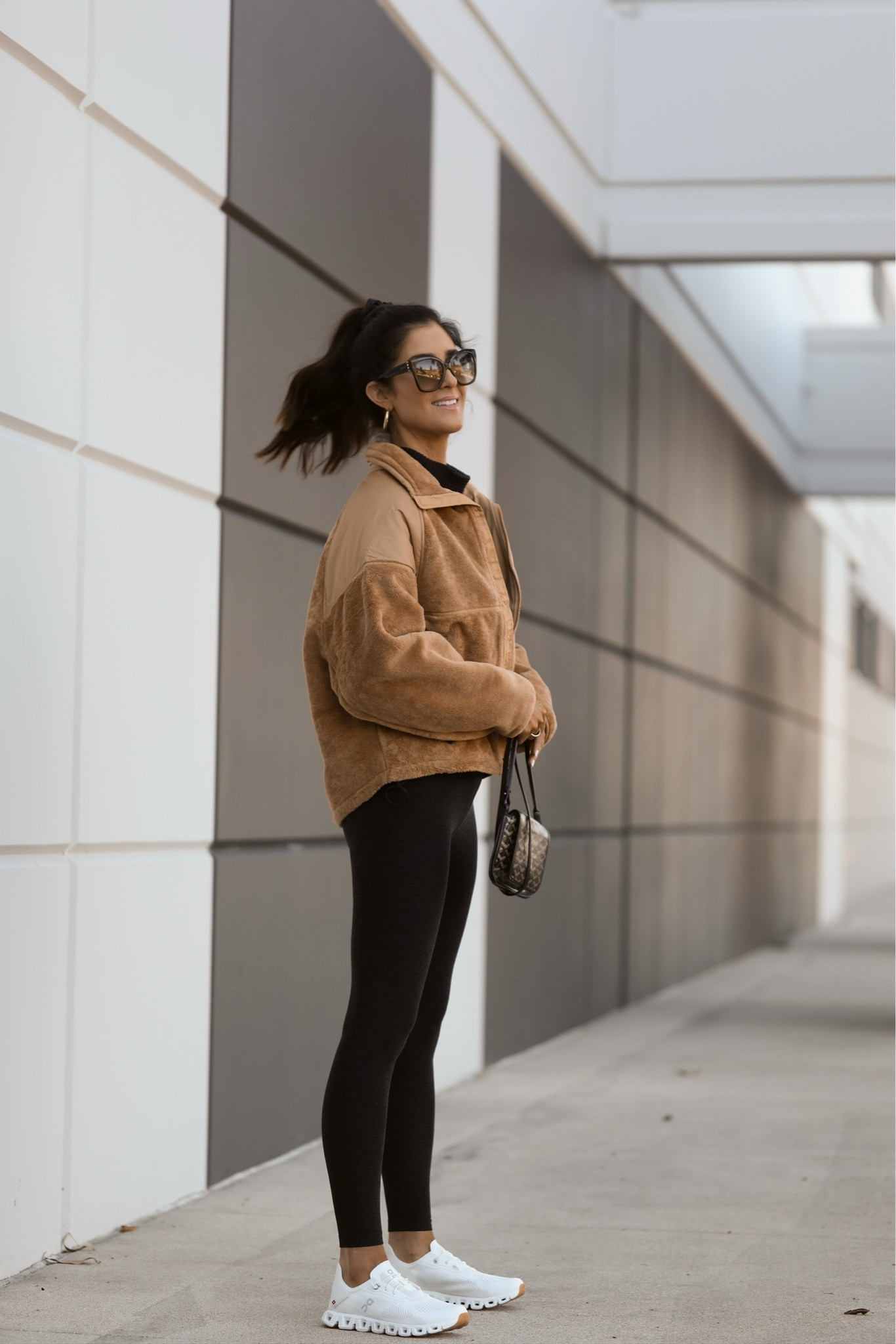 I love the color of this cozy fleece jacket! I'm just shy of 5-7" wearing the size small jacket #stylinbyaylin #aylin

#LTKStyleTip #LTKActive #LTKSeasonal