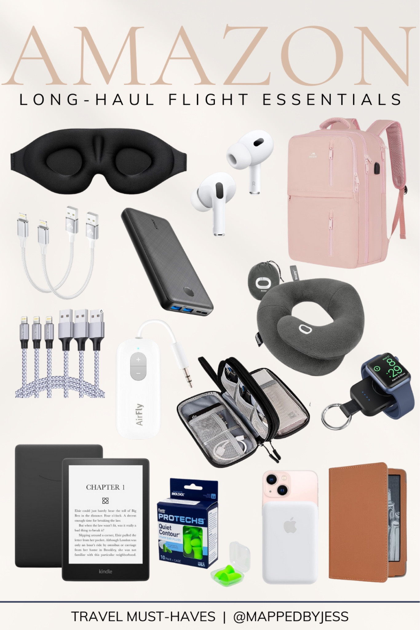 Planning to be on a long flight and looking for some Amazon travel must-haves? This list is full of my affordable travel favorites from Amazon for international flights! ✈️ 

[Amazon travel favorites, amazon travel must haves, amazon international travel essentials, amazon travel finds, amazon travel toiletries, amazon gadgets for travel, amazon packing cubes for travel, amazon travel liquid containers, amazon travel luggage, amazon travel accessories, travel necessities, amazon travel needs, long flight essentials, international flight, long haul flight, europe, asia, packing list, flight essentials kit, amazon influencer, found it on amazon, travel blogger, airport, what to wear on a plane]

#LTKfindsunder50 #LTKeurope #LTKtravel