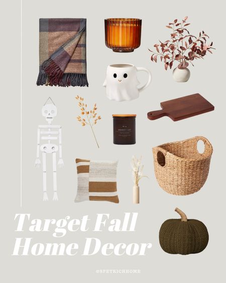 Fall is just around the corner, and you know what that means - time to cozy up our spaces! 🍂 Here are some of my Autumn home decor picks from Target (peep the skeleton!). 

#targetfinds #hearthandhand #fallstyle #halloween #neutral

#LTKSeasonal #LTKhome #LTKunder50