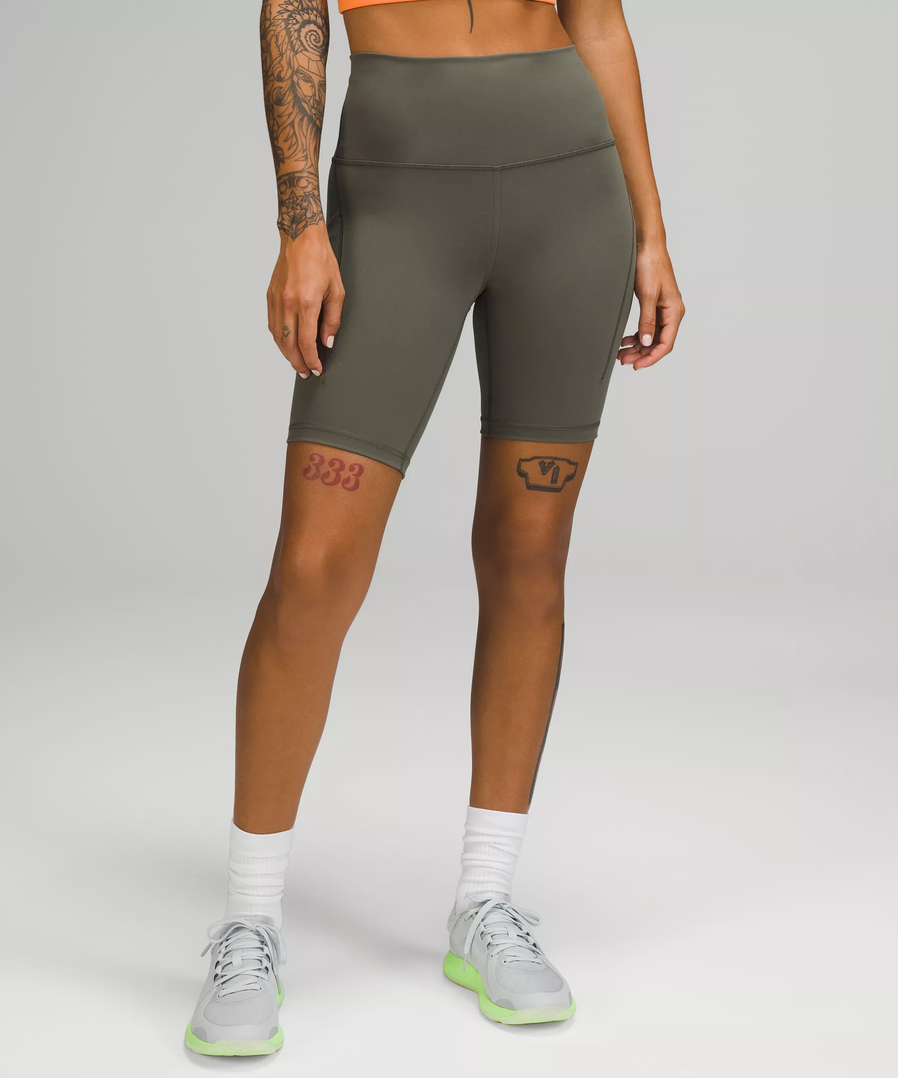 Wunder Train High-Rise Short with Pockets 8" | Lululemon (US)