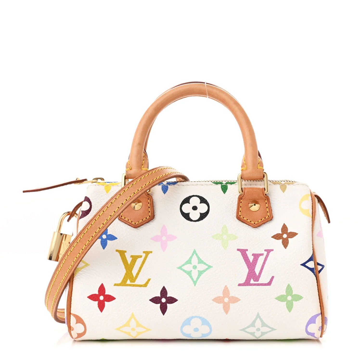 Monogram Multicolor Mini Sac HL Speedy White | FASHIONPHILE (US)