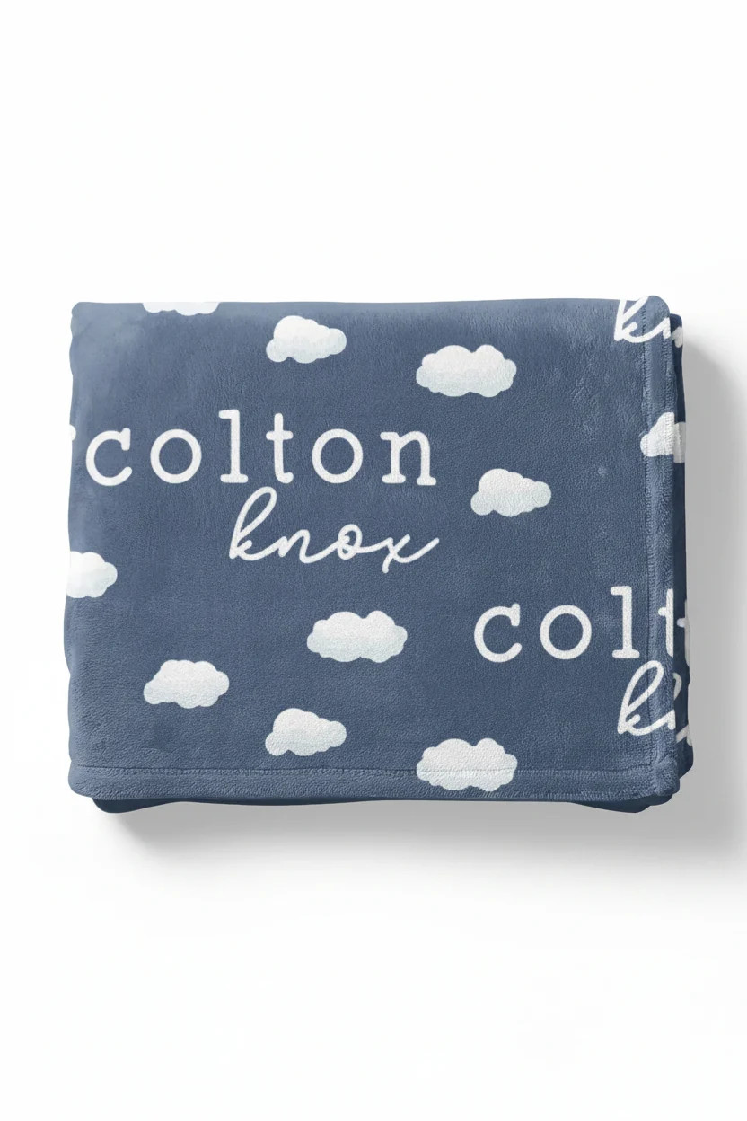 Sweet Dreams Personalized Toddler Blanket | Caden Lane