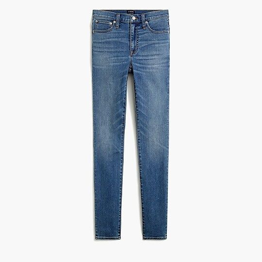 9" high-rise skinny jean in signature stretch | J.Crew Factory