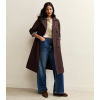 Women's Brown Double Breasted Trench Coat New Look | New Look (UK)