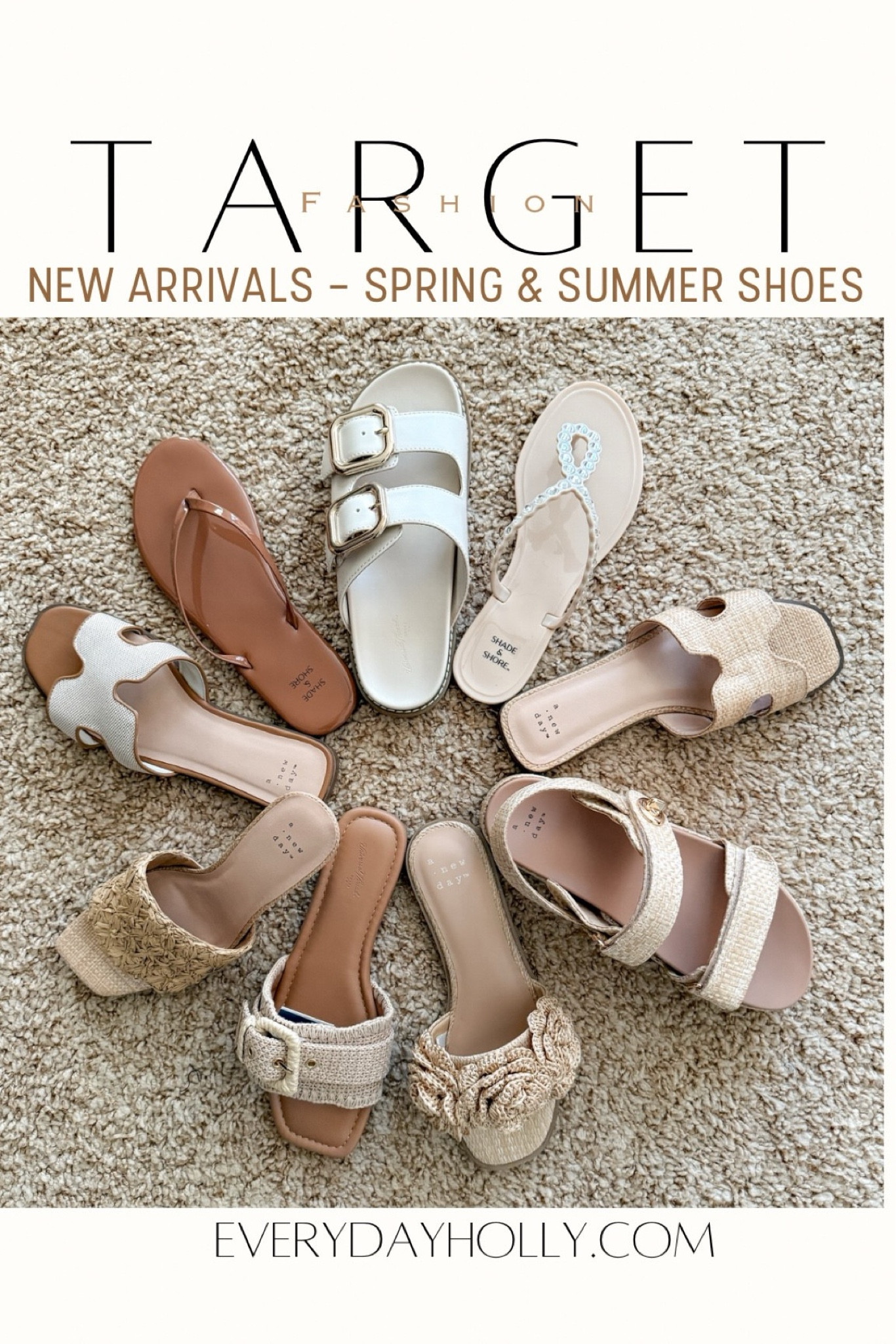 New spring and summer shoes arrivals from Target

Spring shoes  summer shoes  sandals  heels  summer wear  trendy shoes  travel outfit  beach outfit  beach shoes  EverydayHolly

#LTKPetite #LTKStyleTip #LTKSeasonal