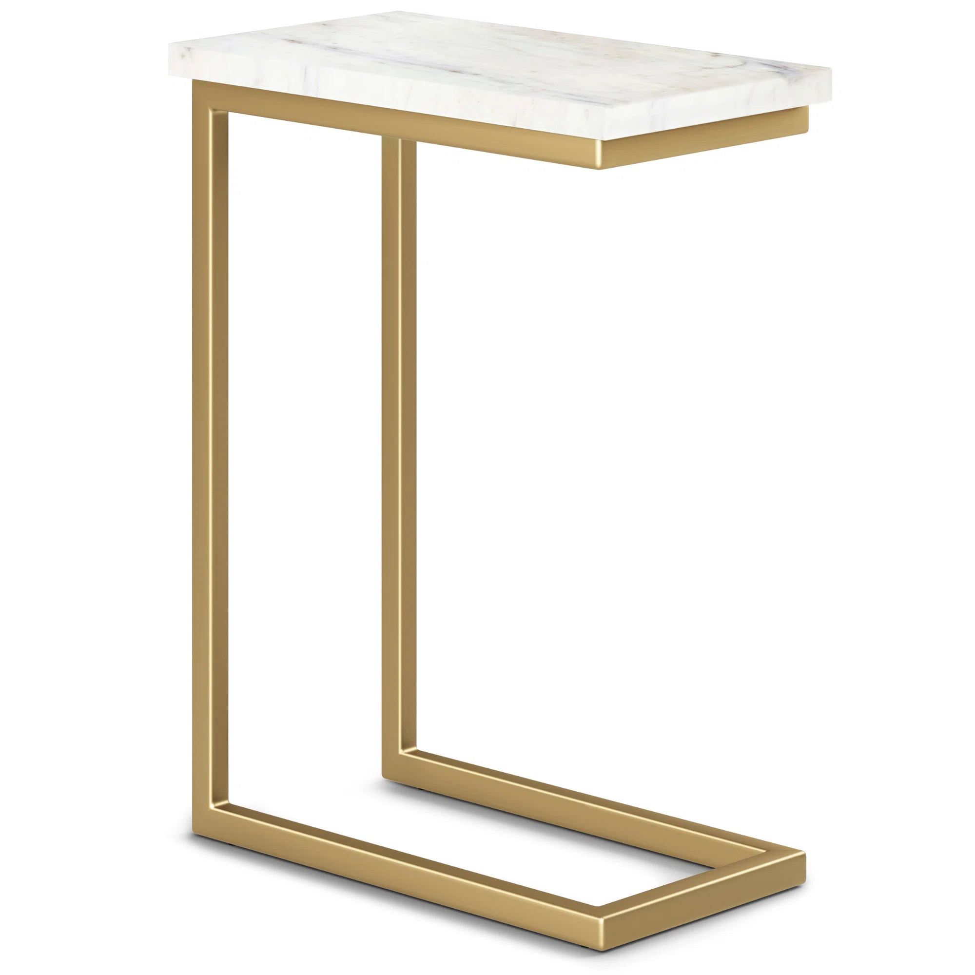 Latitude Run® Aidan-Scott Marble Top End Table & Reviews | Wayfair | Wayfair North America
